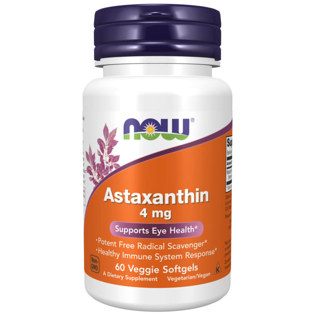 ASTAXANTHIN 4MG CAPS 60S