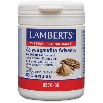 ASHWAGANDHA ADVANCE CAPS 60’S