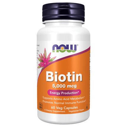 BIOTIN 5000MCG CAPS 60S