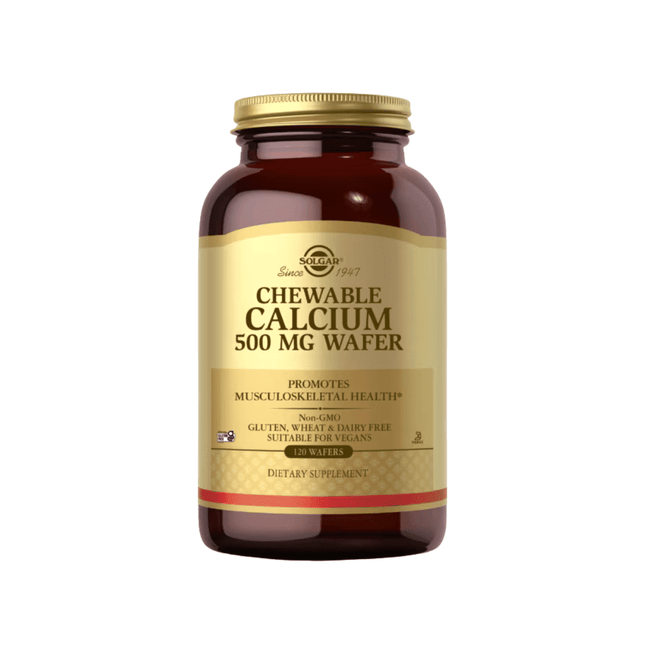 CALCIUM CHEWABLE WAFERS 500MG TABS 120’S