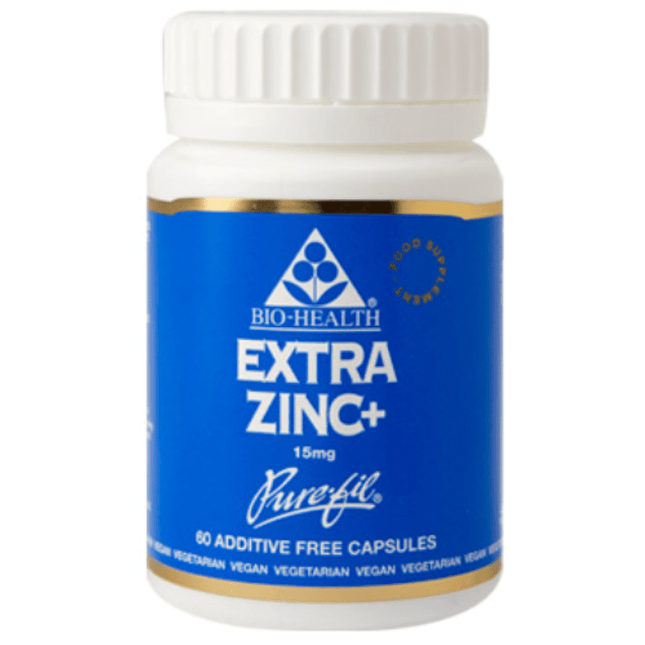 EXTRA ZINC CAPS 60S