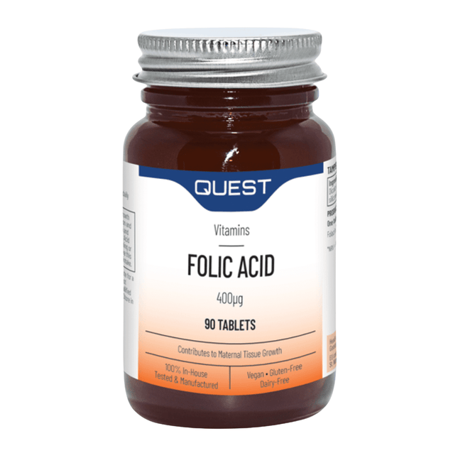 FOLIC ACID 400UG TABS 90S