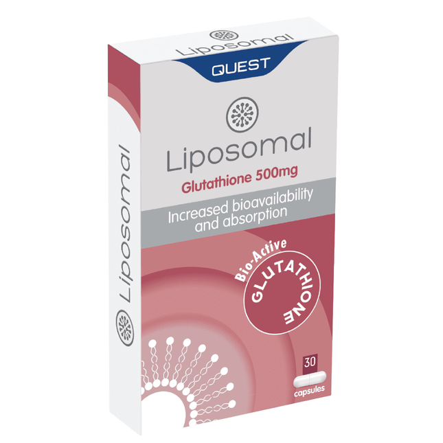 LIPOSOMAL GLUTATHIONE 500MG CAPS 30’S