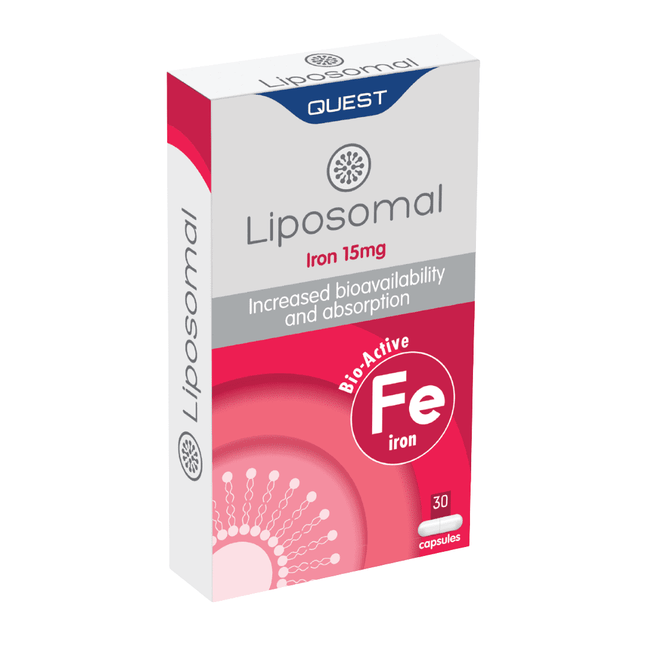 LIPOSOMAL IRON 15MG CAPS 30’S
