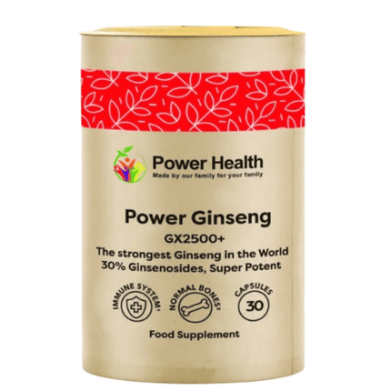 POWER GINSENG GX2500 CAPS 30S