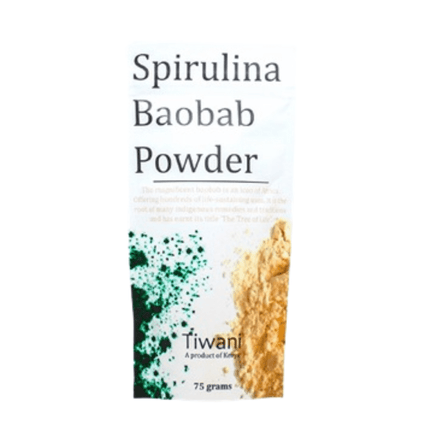 SPIRULINA BAOBAB POWDER 75GM