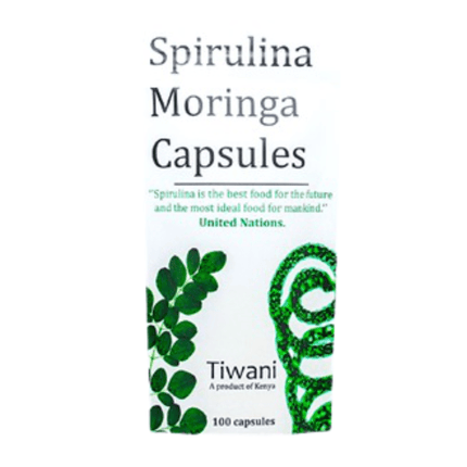 SPIRULINA MORINGA CAPS 100’S