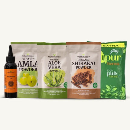 AYURVEDIC STARTERS KIT WITH SHIKAKAI