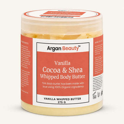 Vanilla Cocoa & Shea Whipped Body Butter 275G